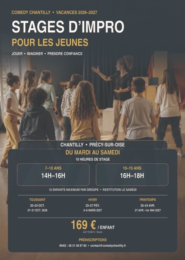 Visuel de Stage Ados Improvision